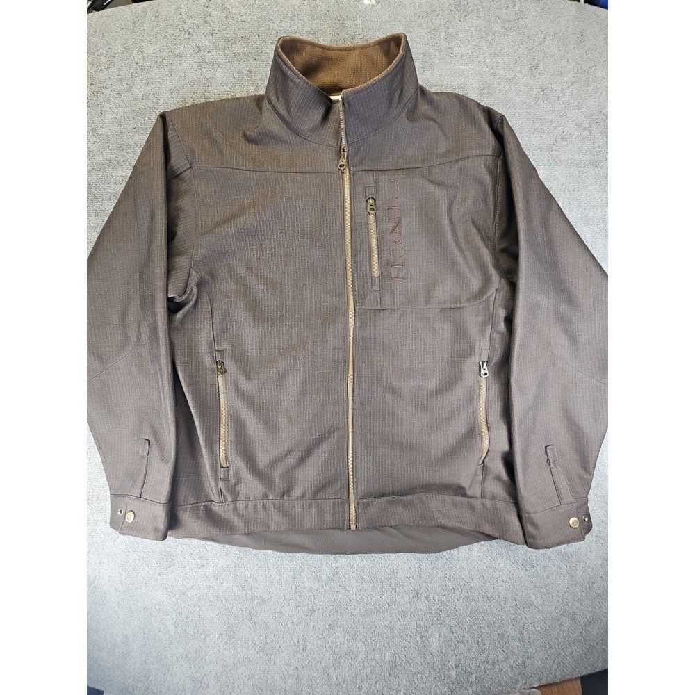 Cinch Concealed Carry Jacket Men Size XL Full Zip Fleece Lined Western 1504